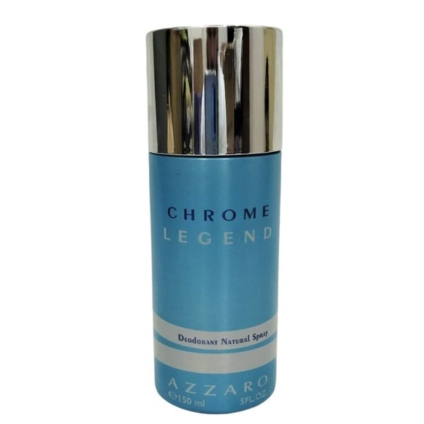 Imported Azzaro chrome legend perfumed body spray - For Men - 150ML