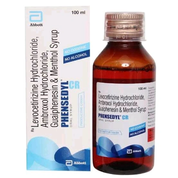 PHENSEDYL CR SYRUP - 100ML, SR&CO