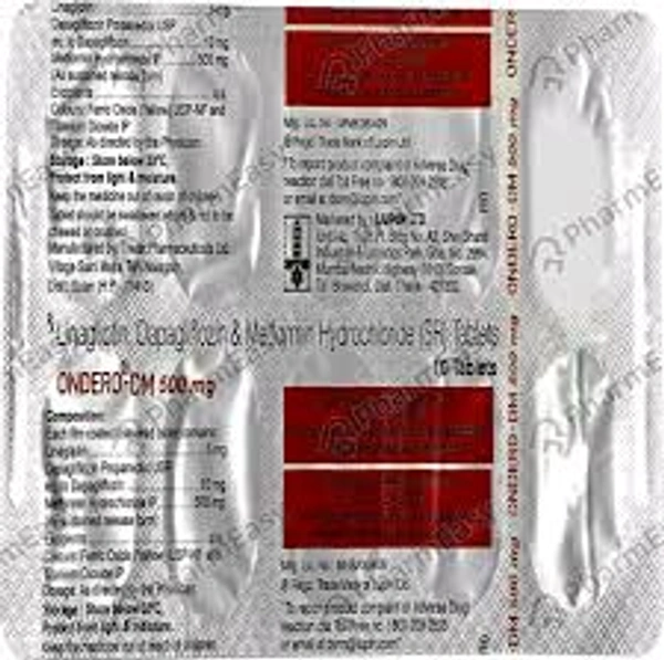 ONDERO-DM 1GM TAB - 10S