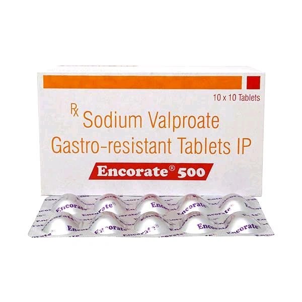 ENCORATE 500MG TAB - 10S