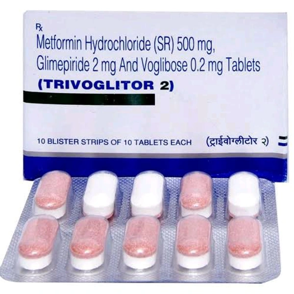 TRIVOGLITOR 2 MG TAB - 10S