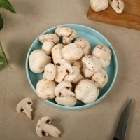 Mushroom Button (Medium Quality) - 1kg