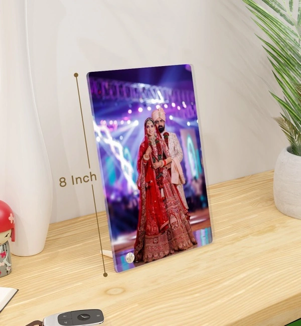 Kraftify Personalised Acrylic Photo Frame For Gifting