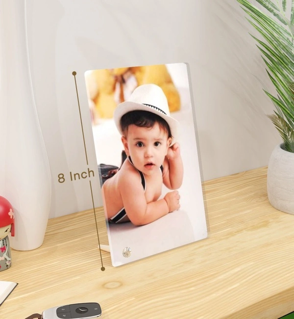 Kraftify Personalised Acrylic Kids Photo Frame For Gifting