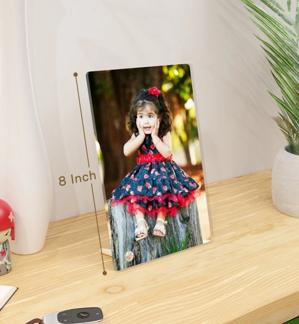 Kraftify Personalised Acrylic Kids Photo Frame For Gifting