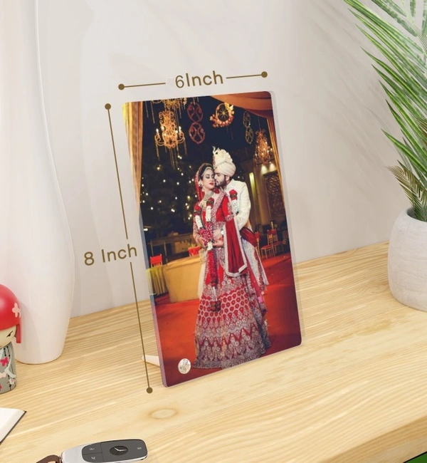 Kraftify Personalised Acrylic Photo Frame For Gifting