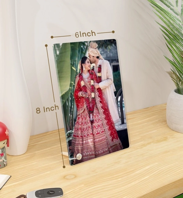 Kraftify Personalised Acrylic Photo Frame For Gifting