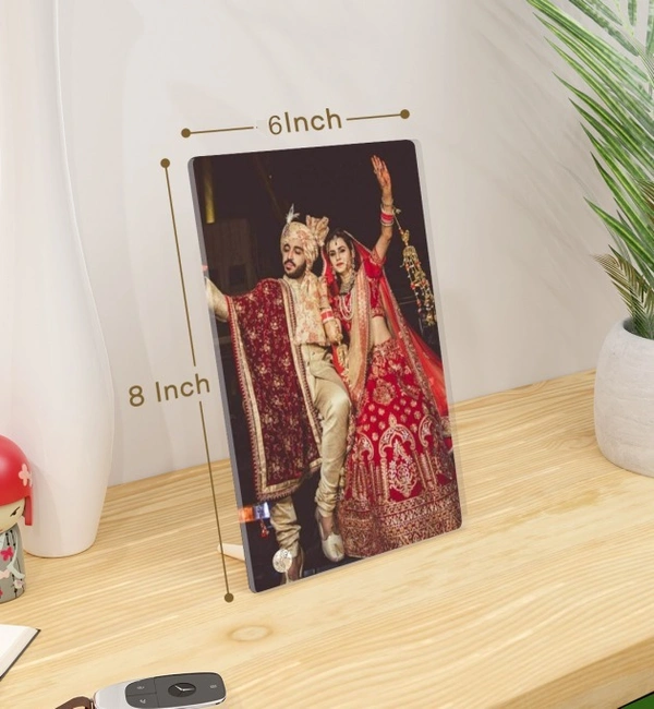 Kraftify Personalised Acrylic Photo Frame For Gifting