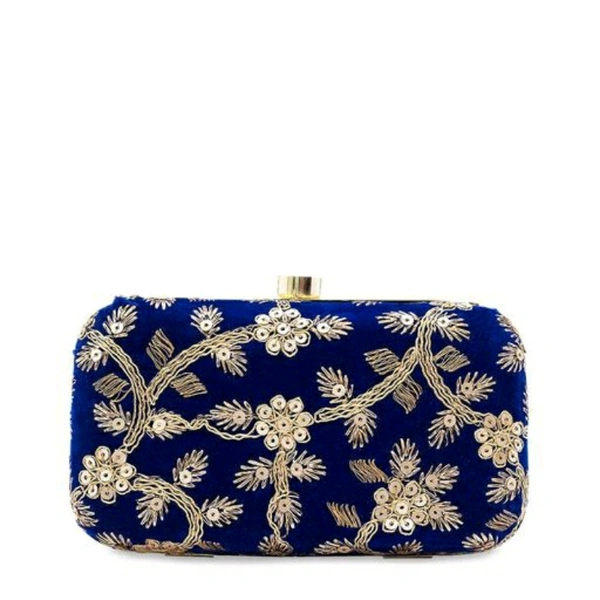Clutches For Women - Blue, Free size
