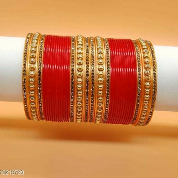 Bangles For Women - 2.8, RED