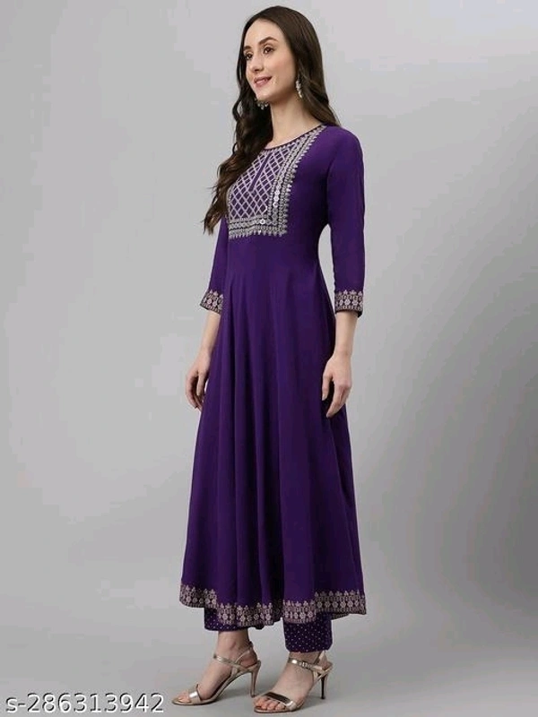 Kurti Set For Women - Pigment Indigo, S