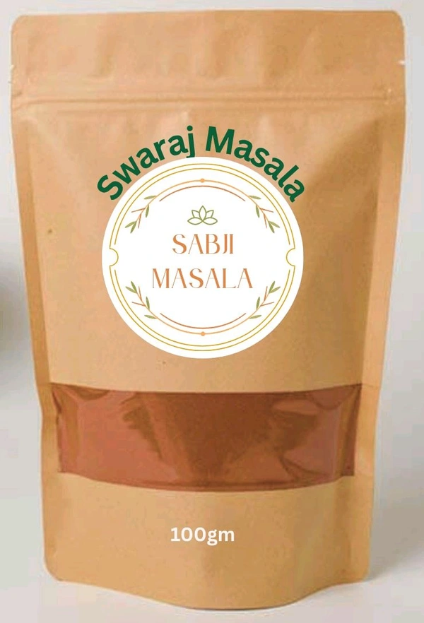 Sabji Masala Premium Quality 100gm Packet - 15
