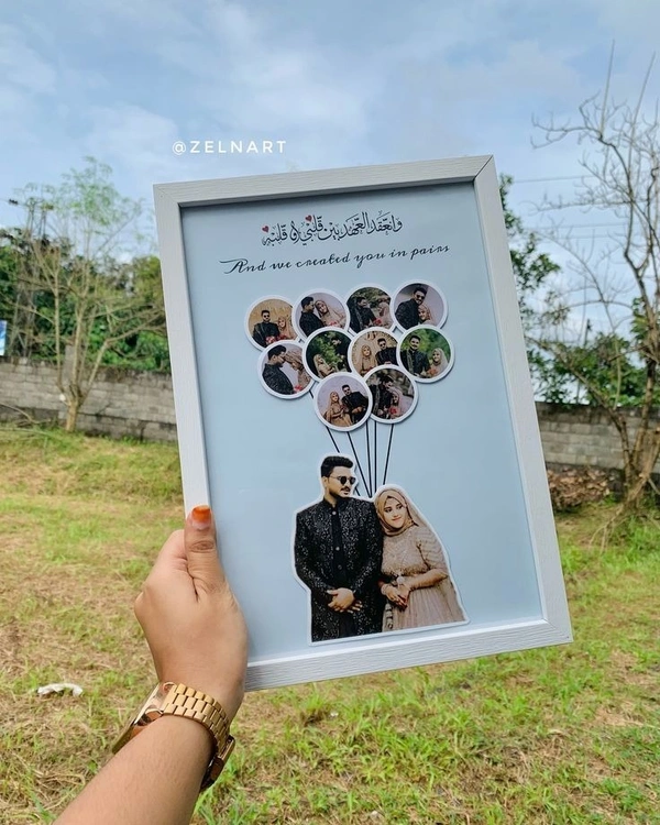 COUPLE MEMORIES PHOTO FRAME - WIDTH - 8 INCH /HEIGHT - 12 INCH, Desert Storm