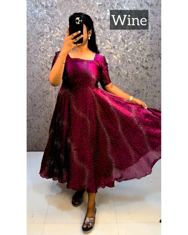 Diamond Frock - S, Wine