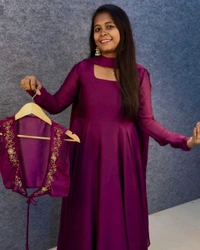3 In 1Gown - XL, Wine