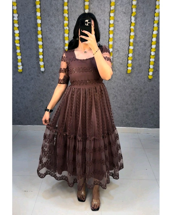 Princess Frock - M, Choco