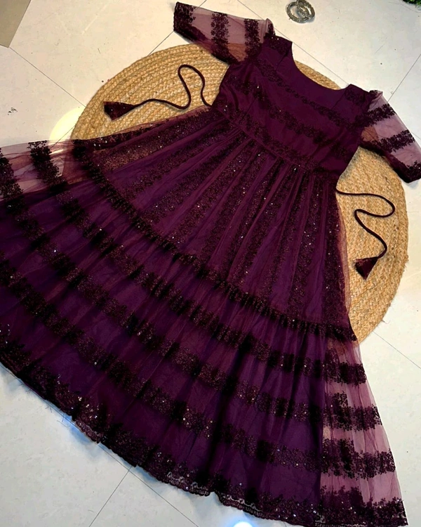 Princess Frock - 5XL, Wine