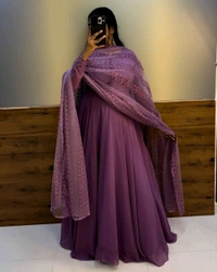 Pongal Gown - S, Onion