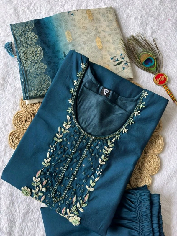 Teal Blue -Niya - 2XL