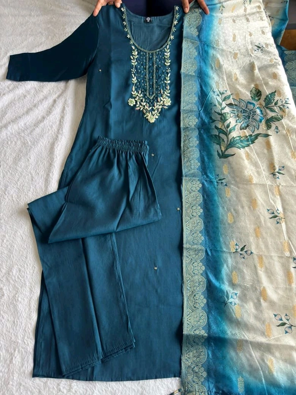 Teal Blue -Niya - 2XL