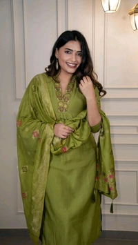 Mehandi Green -Niya - 2XL