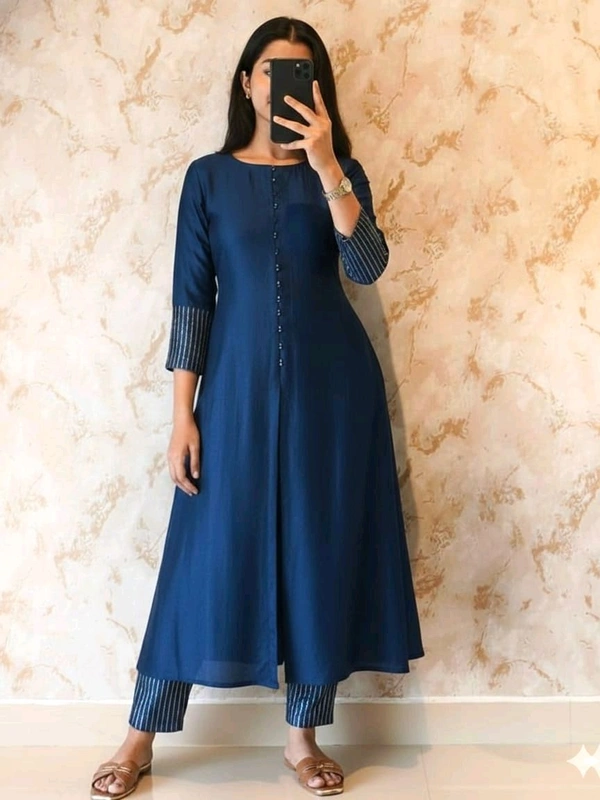Liya Cordset - 2XL, Dark Blue