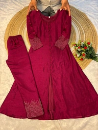 Liya Cordset - 2XL, Wine
