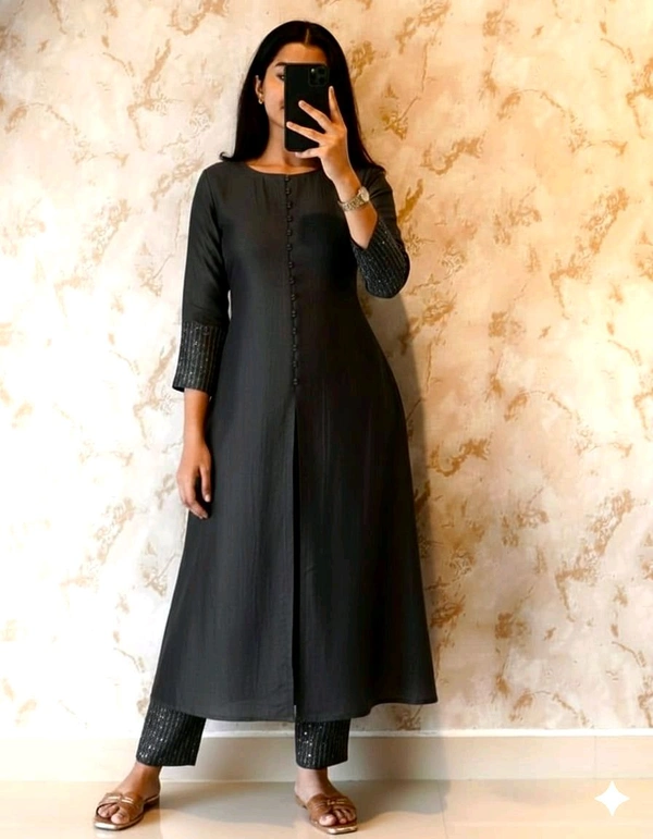 Liya Cordset - 2XL, Black.