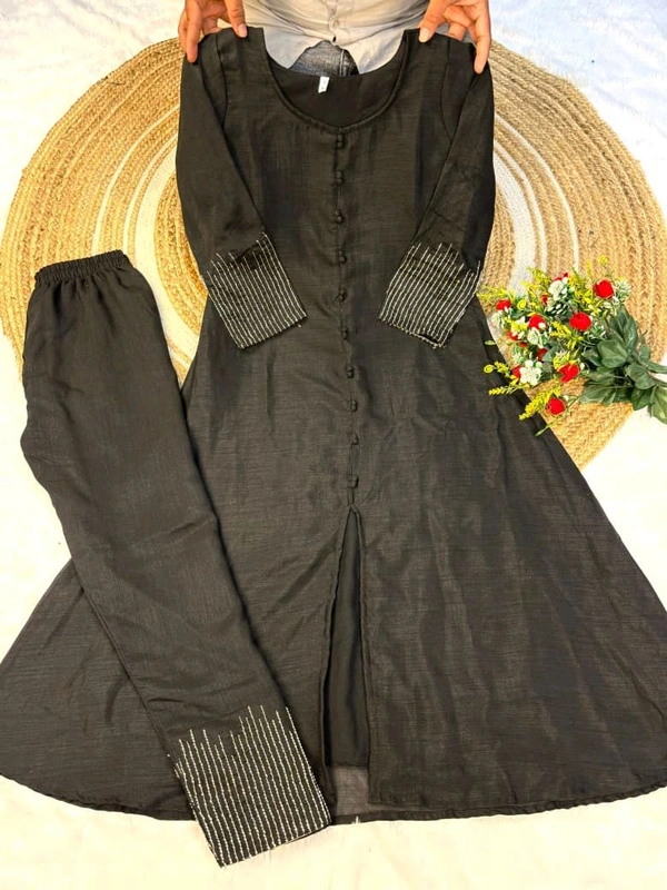 Liya Cordset - 2XL, Black.