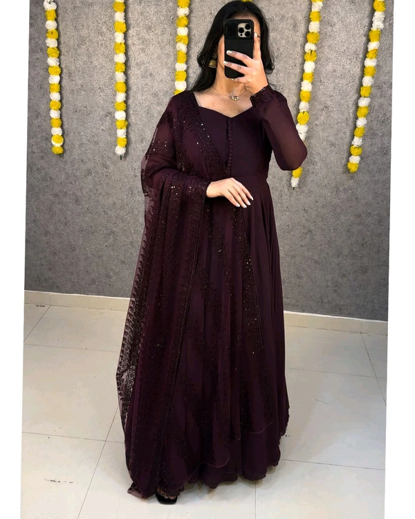 Angel Gown - S, Wine