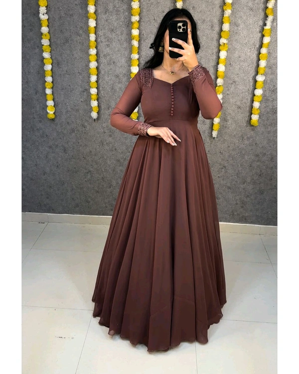 Angel Gown - L, Choco