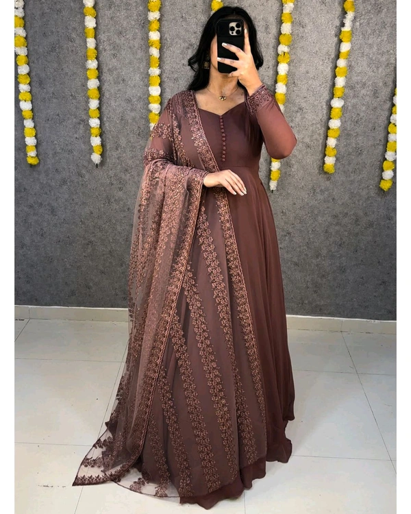 Angel Gown - 3XL, Choco