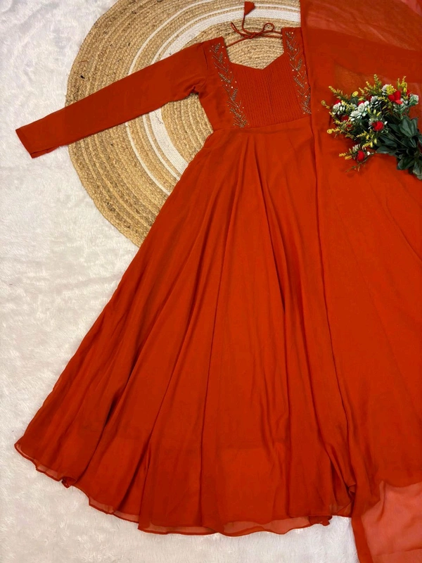 Yamuna - L, Rust Orange