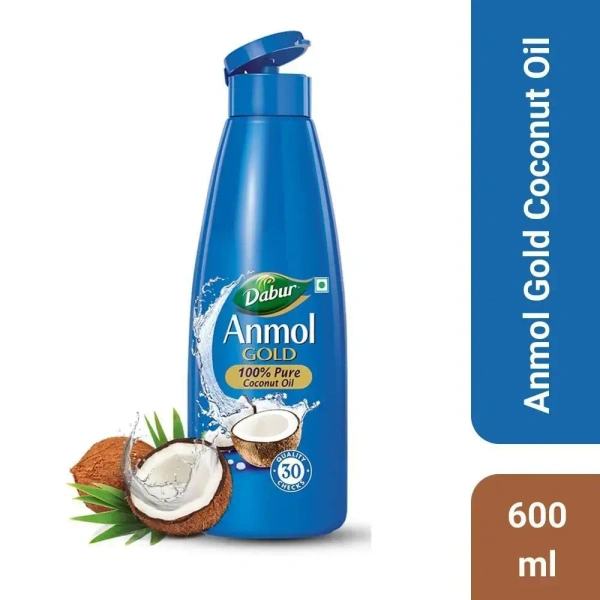 Dabur Anmol Gold Pure Coconut Oil (600ml)