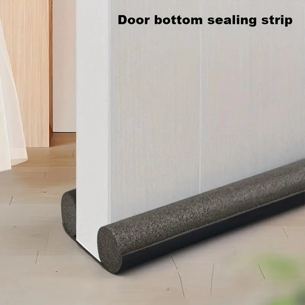 Twin Door Draft Stopper β Under Door & Window Seal Guard, Adjustable Weatherproof Draft Blocker for Noise, Cold Air, and Dust, Energy-Saving Door Sweep Protector