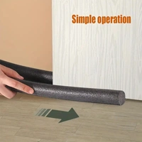 Twin Door Draft Stopper β Under Door & Window Seal Guard, Adjustable Weatherproof Draft Blocker for Noise, Cold Air, and Dust, Energy-Saving Door Sweep Protector