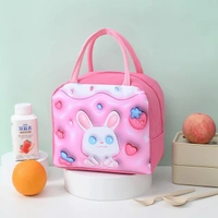 3D Cartoon Lunch Bag – Cute, Insulated & Portable for Kids & Professionals!