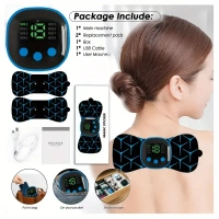 Butterfly Electric Neck Massager โ Cordless Full Body Massage Device with Remote Control | Portable & Relaxing Massage for Neck, Back & Shoulders โ SKVWORLD