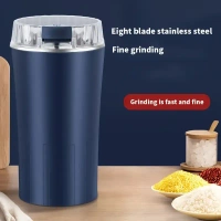 One-Touch Electric Stainless Steel Grinding Machine | High-Powered Coffee, Spice & Nut Grinder | Portable & Easy-to-Use Kitchen Essential