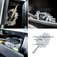 SKVWORLD Microfiber Car Duster โ Soft, Lint-Free & Perfect for Quick Cleaning!