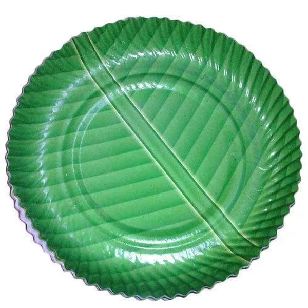 Green Disposable Plates  - 60 Plates