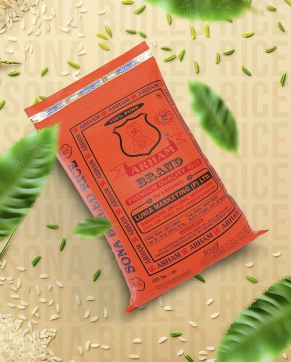 Arham Rice (Red Bag) - 26kg Bag