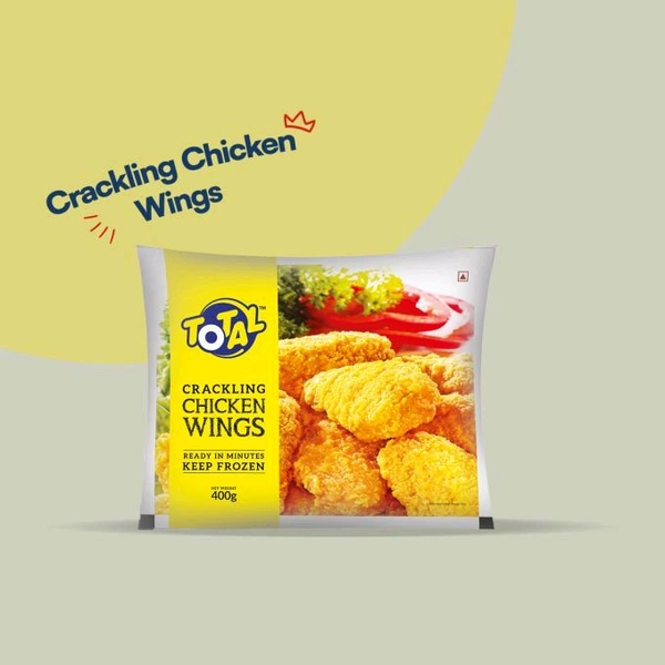 Total Crackling Chicken Wings 400gm