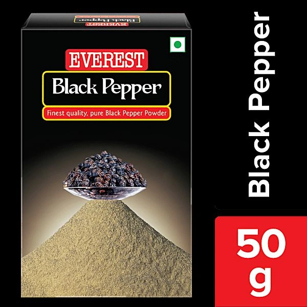 Everest Black Pepper Powder 50gm Pack