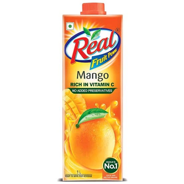 Real Fruit Power Mango Juice 1l Pack - 1L Pack