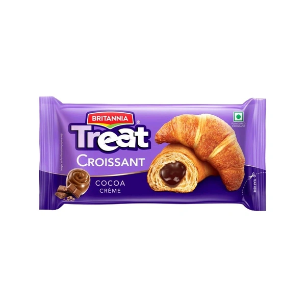 Britannia Treat Croissant - Cocoa Crème 45gm