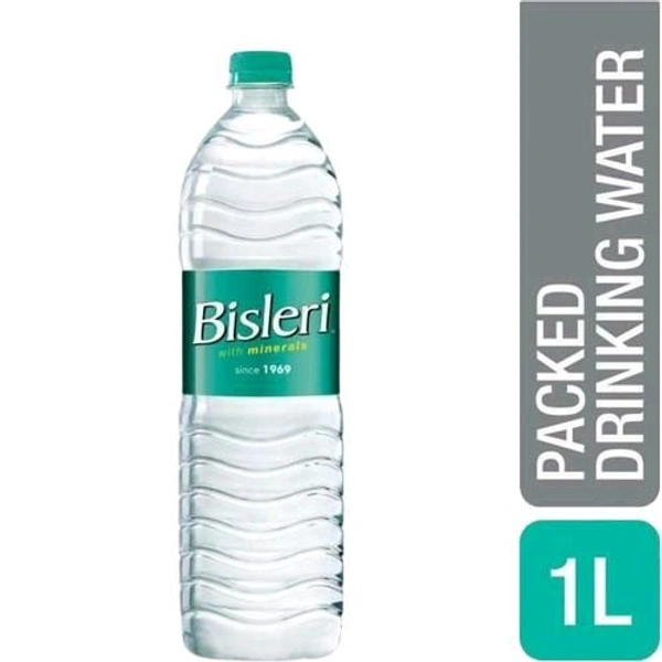 Bisleri Packed Drinking Water Bottle - 1L Bottle