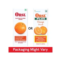 Orsl Plus Electrolyte Drink Orange - 200ml Pack