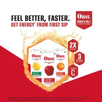 Orsl Plus Electrolyte Drink Orange - 200ml Pack