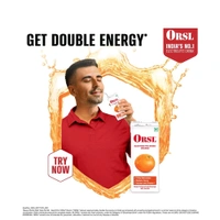 Orsl Plus Electrolyte Drink Orange - 200ml Pack